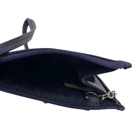 COACH F51676 Perforated Embossed Liquid Gloss ID Holder / Keychain - Picture 5 of 6